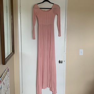 Pinkblush Off The Shoulder Maternity Dress
